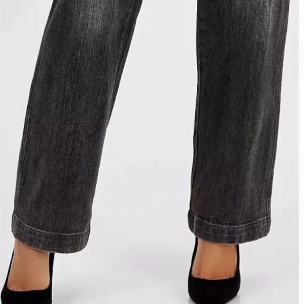 Michael Kors Women's Black Straight Leg Jeans - Picture 3 of 6
